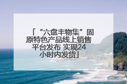 “六盘丰物集”固原特色产品线上销售平台发布 实现24小时内发货