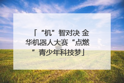 “机”智对决 金华机器人大赛“点燃”青少年科技梦