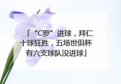 “C罗”进球，拜仁十球狂胜，五场世俱杯有六支球队没进球