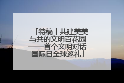 特稿丨共建美美与共的文明百花园——首个文明对话国际日全球巡礼