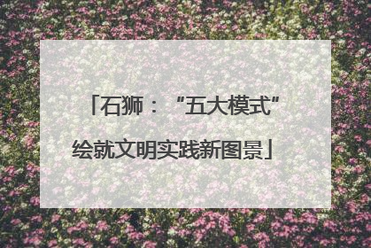 石狮：“五大模式”绘就文明实践新图景
