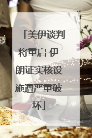 美伊谈判将重启 伊朗证实核设施遭严重破坏