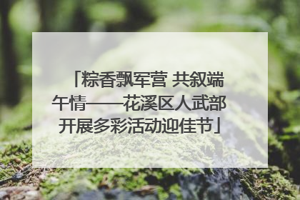 粽香飘军营 共叙端午情——花溪区人武部开展多彩活动迎佳节