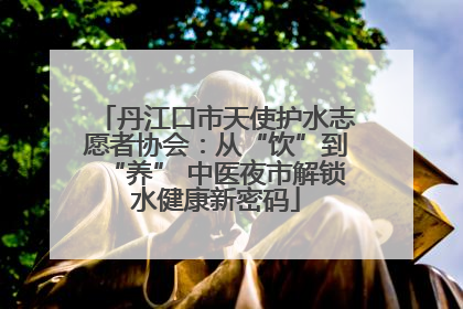 丹江口市天使护水志愿者协会：从“饮”到“养” 中医夜市解锁水健康新密码