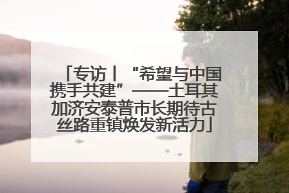 专访丨“希望与中国携手共建”——土耳其加济安泰普市长期待古丝路重镇焕发新活力