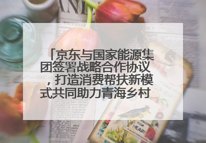 京东与国家能源集团签署战略合作协议，打造消费帮扶新模式共同助力青海乡村振兴发展