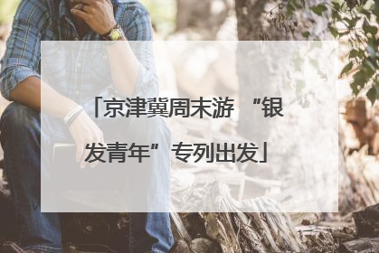 京津冀周末游 “银发青年”专列出发