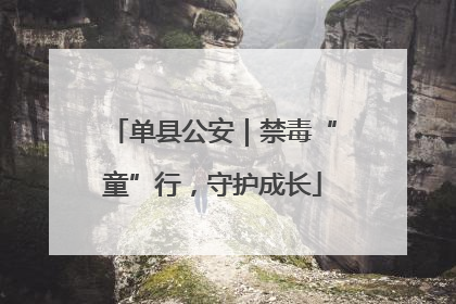 单县公安｜禁毒“童”行，守护成长