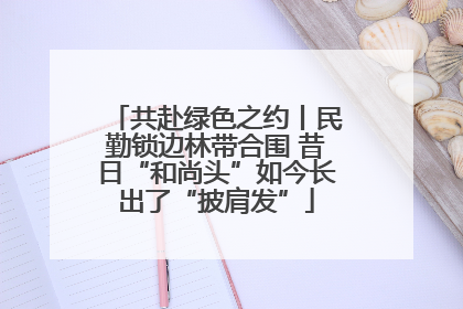 共赴绿色之约丨民勤锁边林带合围 昔日“和尚头”如今长出了“披肩发”