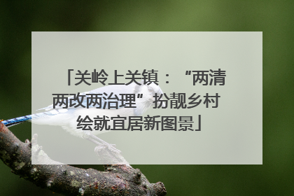 关岭上关镇：“两清两改两治理”扮靓乡村 绘就宜居新图景