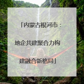 内蒙古根河市：地企共建聚合力构建融合新格局