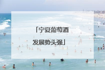 宁夏葡萄酒发展势头强