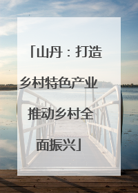 山丹：打造乡村特色产业 推动乡村全面振兴
