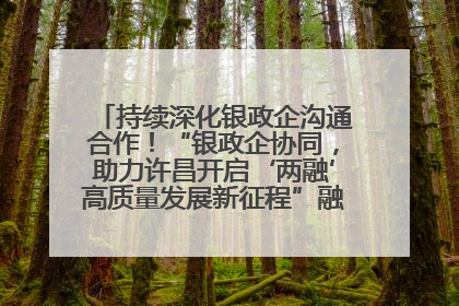 持续深化银政企沟通合作！“银政企协同，助力许昌开启‘两融’高质量发展新征程”融资对接会举行