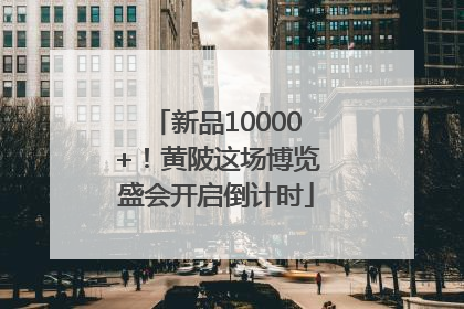 新品10000+！黄陂这场博览盛会开启倒计时