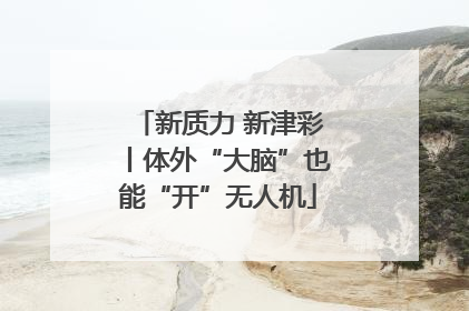 新质力 新津彩丨体外“大脑”也能“开”无人机