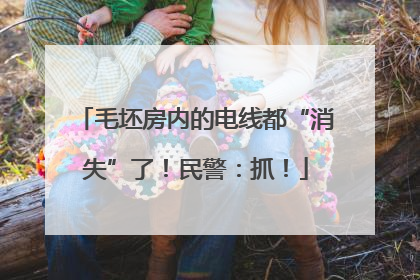 毛坯房内的电线都“消失”了！民警：抓！