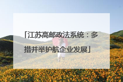 江苏高邮政法系统：多措并举护航企业发展