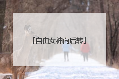 自由女神向后转