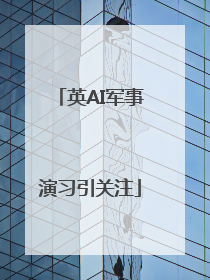 英AI军事演习引关注