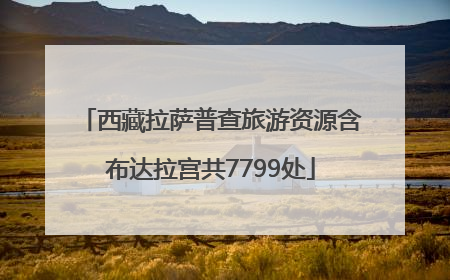 西藏拉萨普查旅游资源含布达拉宫共7799处