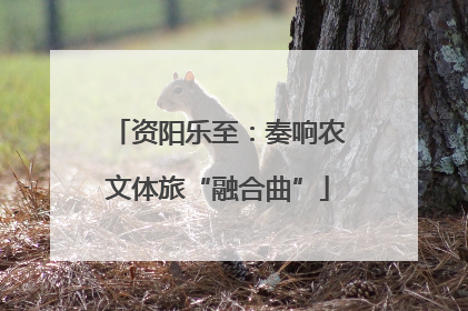 资阳乐至：奏响农文体旅“融合曲”