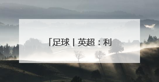 足球丨英超：利物浦庆祝夺冠