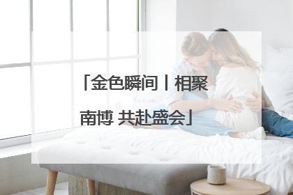 金色瞬间丨相聚南博 共赴盛会