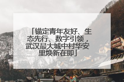 锚定青年友好、生态先行、数字引领，武汉最大城中村华安里焕新在即