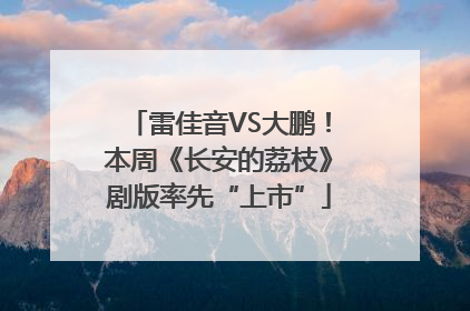 雷佳音VS大鹏！本周《长安的荔枝》剧版率先“上市”