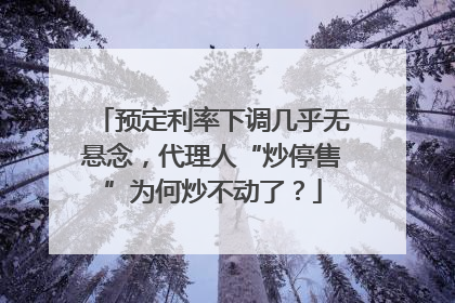 预定利率下调几乎无悬念，代理人“炒停售”为何炒不动了？