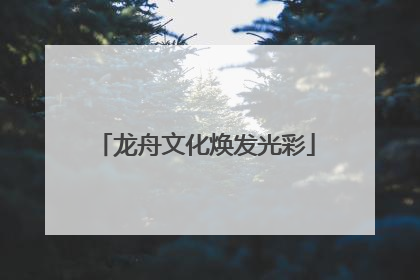 龙舟文化焕发光彩