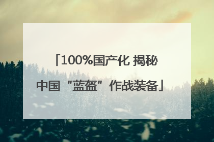 100%国产化 揭秘中国“蓝盔”作战装备