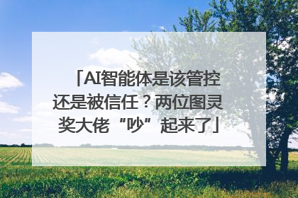 AI智能体是该管控还是被信任？两位图灵奖大佬“吵”起来了